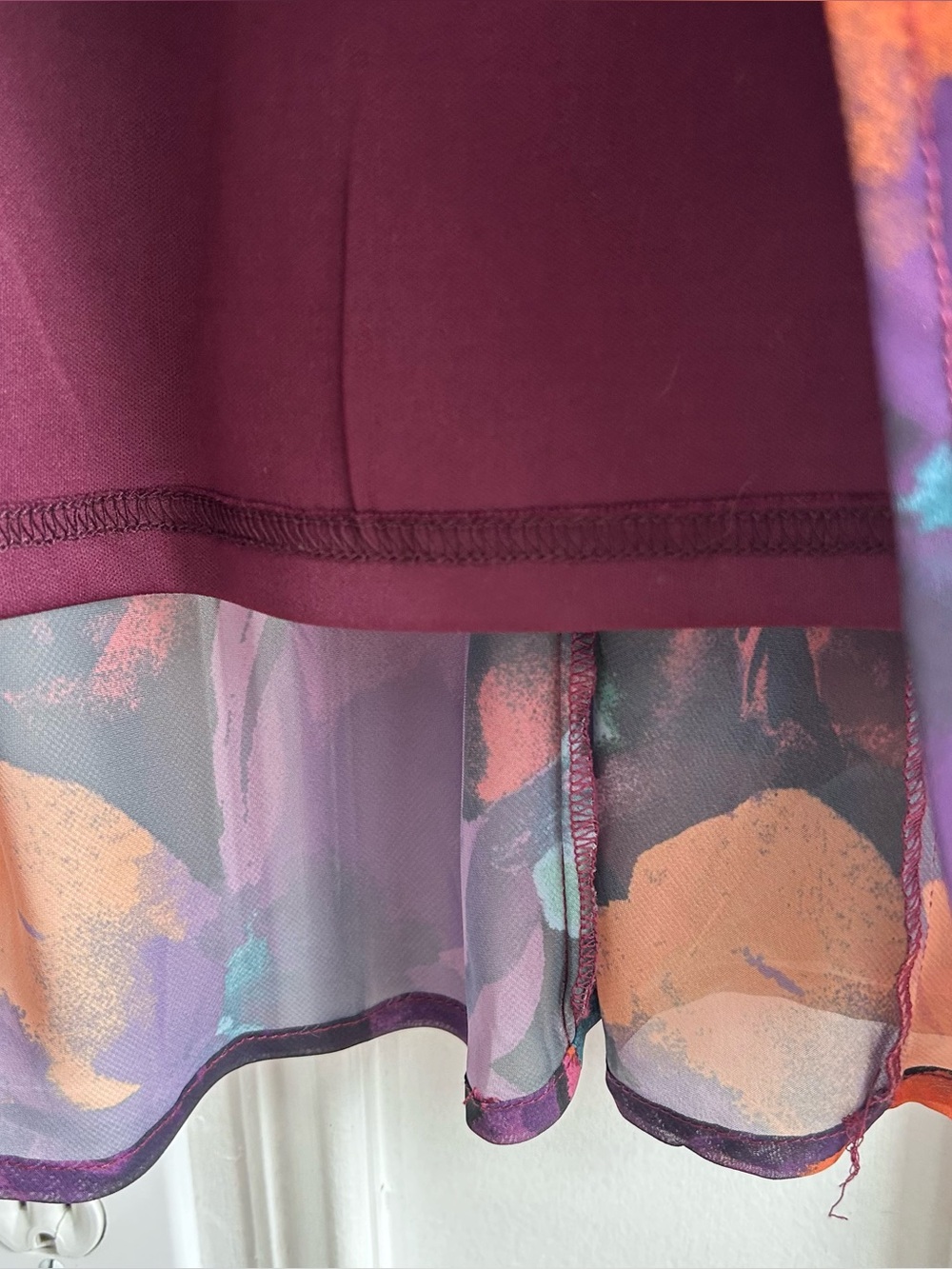 Lulus Beautiful Entrance Multi Floral Twist-Front Midi Dress in Multi Floral - L - Picture 12 of 14